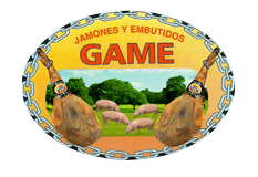 Jamones y Embutidos GAME logo